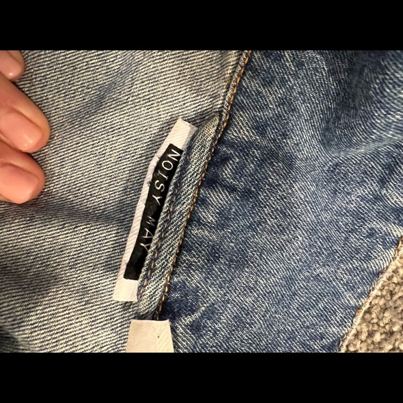 Distressed denim jacket - Picture 3 of 4